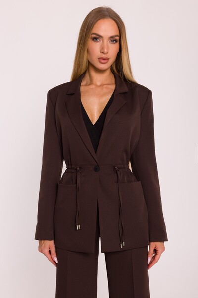 Made of Emotion Women's jacket with gathered waist