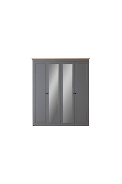 CaddeYıldız Pars Gardrop - 4 Kapılı