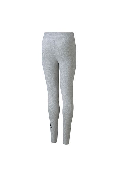 Puma Youth Girls Essentials Logo Leggings - Gray