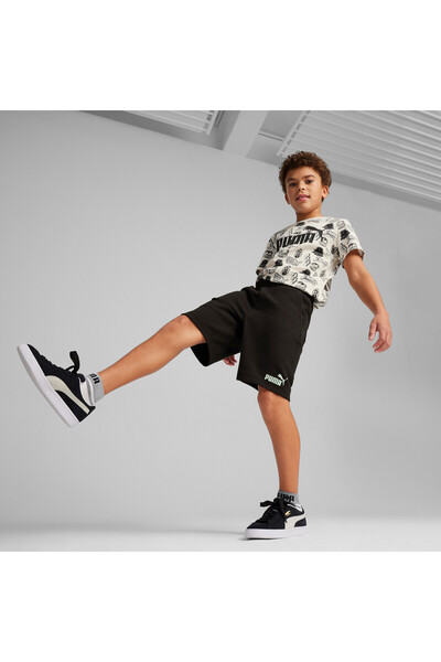 Puma Youth Boys Essentials+ Mid 90s Shorts - Black
