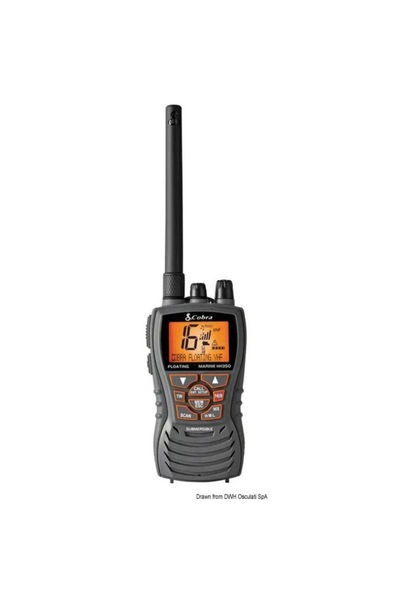 Cobra Marine VHF Cobra Marine MR HH350, Waterproof and Floating Radio