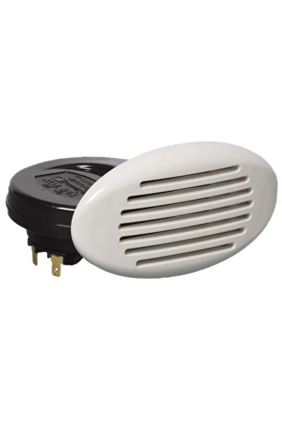 OSCULATI Claxon Fiamm Incastrat cu Amplificator, 141x79 mm, 12V, 112 dB, Corp ABS, Grilaj Alb