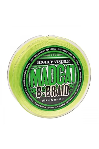 Mimteam Fir principal Fir Madcat 8 Braid G2, 0.60 mm, 270 m, Verde
