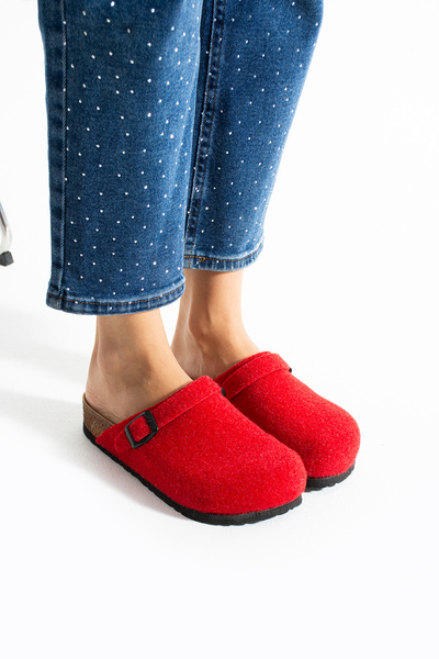 COMFORT OF PANTOFOLE Felt Women's Home Slippers