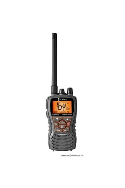 Cobra Marine VHF Cobra Marine MR HH350, Waterproof and Floating Radio