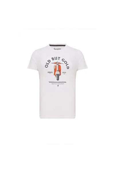 ROUTEFIELD Taft Men's White T-Shirt Men's T-Shirt Rftaft25