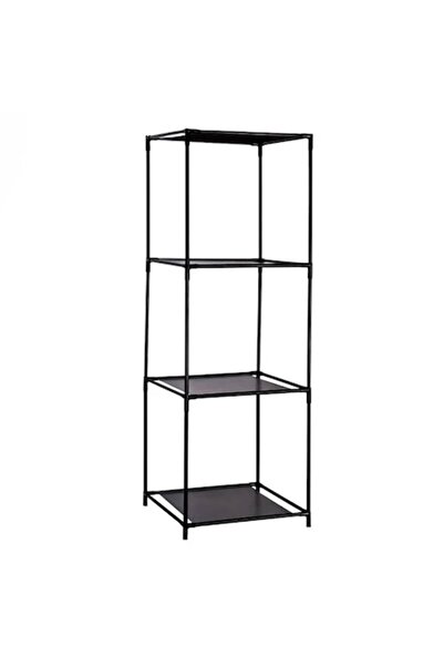 NO BRAND Dulap metalic cu 3 compartimente, 35 x 35 x 102 cm, negru