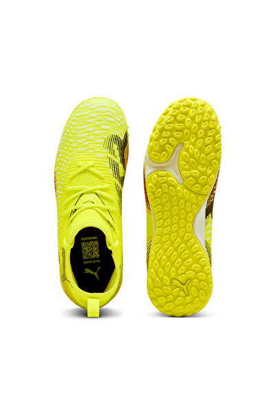Puma Youth Boys FUTURE 8 MATCH TT Mid Football Boots - Yellow