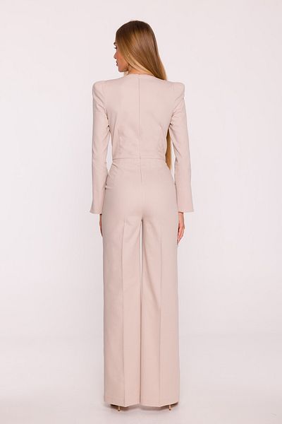 Made of Emotion Jumpsuit with wide trousers and long sleeves