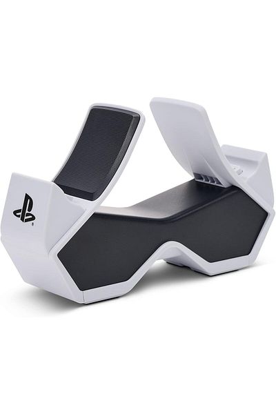 Generic Twin Controller Charging Station for PS5 | Fast Dual Wireless Charging Dock with AC Adapter