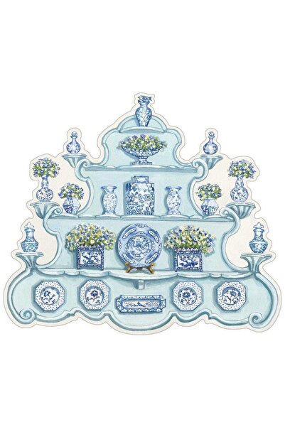 Caspari Covoraș de masă din chineză cu decupaj, 1 per pachet