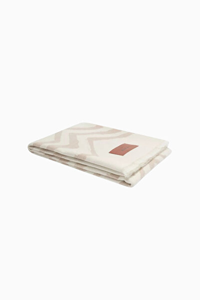 Missoni Graffiti Plaid Throw, Zigzag ve Chevron Desenli Yün Battaniye