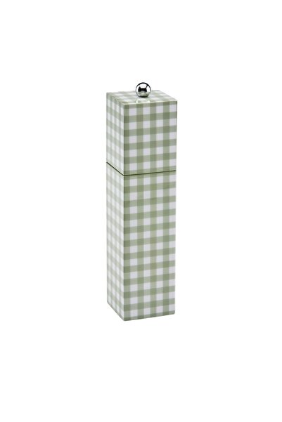 Addison Ross Gingham Sage Tuz ve Karabiber Değirmeni