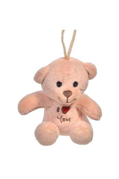 OEM Teddy Bear Brown 'I Love You' 11cm