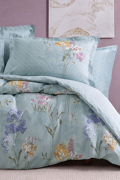 Yataş Alyssa Double Ranforce Duvet Cover Set - Mint