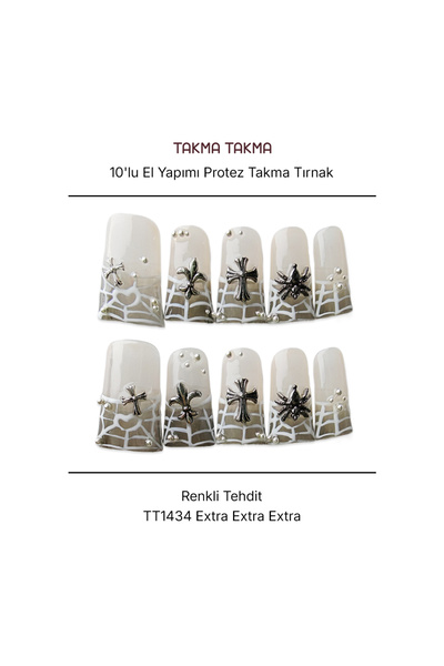 Takma Takma M Beden 10'lu Ten Rengi Extra Extra Extra TT1434 Tekrar Kullanıla...