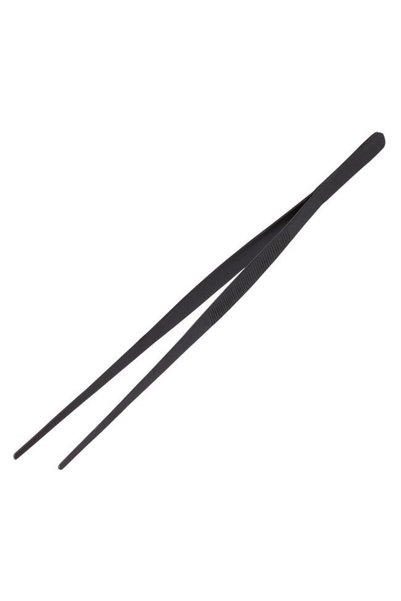 Jumbo Pensetă de bucătărie, neagră, 30,5 cm