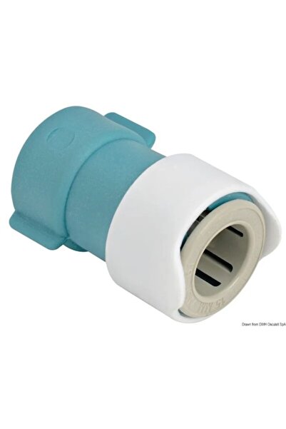 OSCULATI Adaptor Mama Plastic Whale, BSP, Diametru 3/8 inch