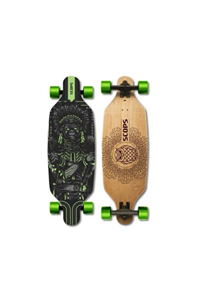 SCOPS Jungle Joker Longboard - Ahşap Kaykay