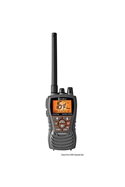 Cobra Marine Stație radio VHF Cobra Marine MR HH350, impermeabilă și plutitoare