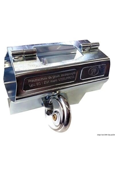 OSCULATI Dispozitiv antifurt universal pentru remorci, compatibil cu remorci ...