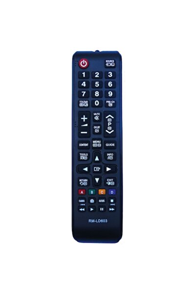 OEM Remote Control for LCD/LED Samsung RM-LD603, Black