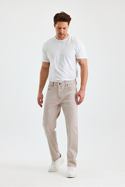 Wkm Denim Erkek Regular Fit Gabardin Pantolon