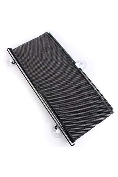 FOXMAG24 Parasolar auto retractabil universal, pliabil, cu rolă, protecție UV, parbriz/lateral, 45x125cm