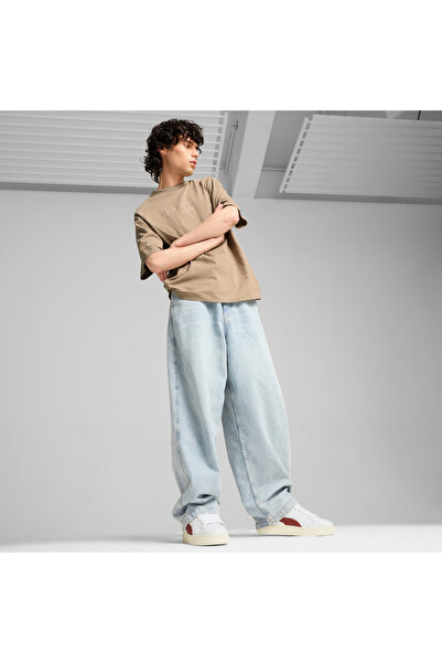 Puma Unisex Suede XL Leather Sneakers - White