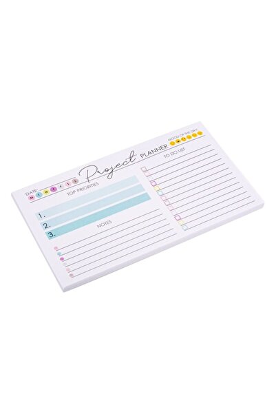OEM Notite Planner, Project, Dimensiuni 19x11 cm, 50 File