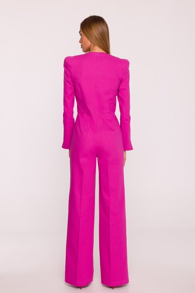 Made of Emotion Jumpsuit with wide trousers and long sleeves