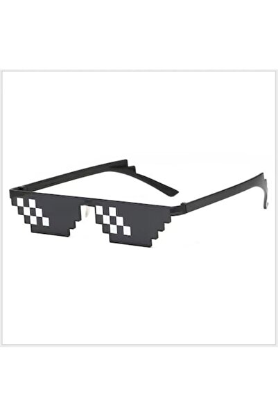 OEM Ochelari de soare Thug Life Pixel, plastic, negri