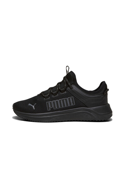 Puma Mens Softride Astro Slip-on Running Shoes - Black