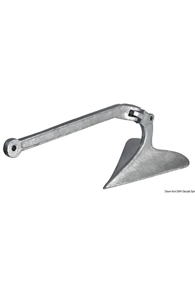 OSCULATI Ancora Plug 7 kg, Otel Galvanizat, Rezistenta Inalta