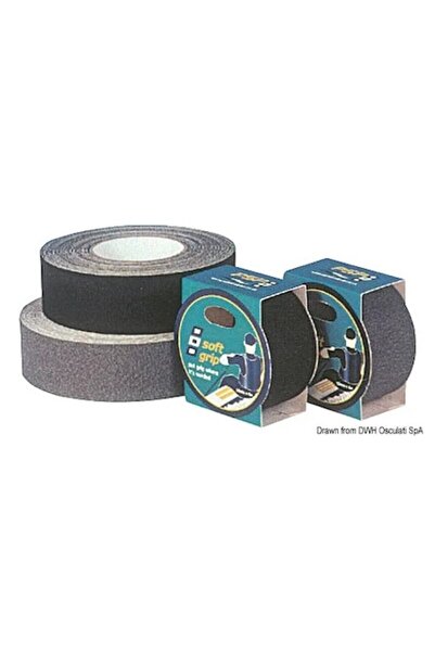 OSCULATI Non-slip Tape PSP Marine Tapes, Gray, 50 mm x 4 m, Self-adhesive, Residue-free, Additional Grip