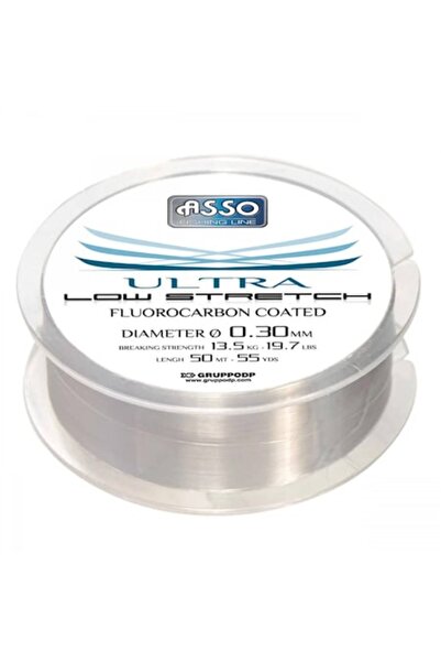 Mimteam Fir Monofilament Asso Ultra Low Stretch Smoke, 150m, Diametru 0.18mm, Rezistenta la Nod 10.20kg