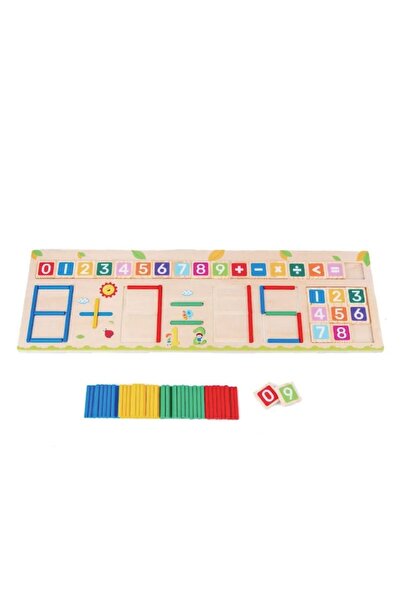 MYONNA IT & E- COMMERCE Colored Counting Sticks, 7.5 cm, Set of 100, Bamboo