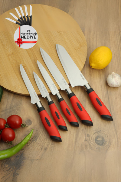 Lazoğlu 5Lİ ÖZEL SERİ BIÇAK SETİ