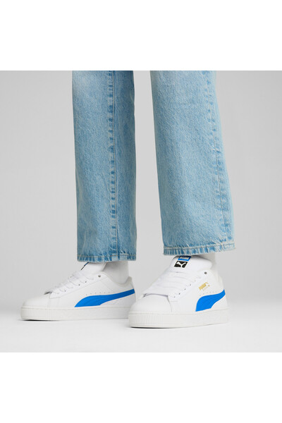 Puma Unisex Suede XL Leather Sneakers - White