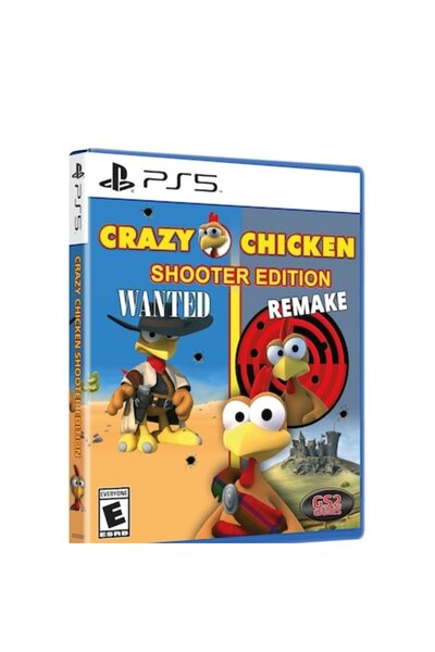 Mindscape Crazy Chicken: Πακέτο Shooter (PlayStation 5)