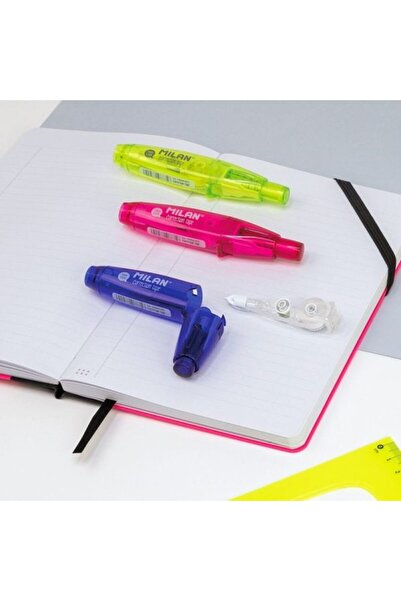 Milan Bandă corectoare Milan, culoare multicoloră, material plastic, dimensiune 5mm x 6m, 1 buc./set