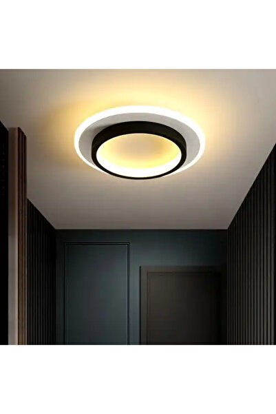 LED CONCEPT Lustra LED cu 3 tipuri de lumina, alba, rotunda, 44W, 24x24x5cm