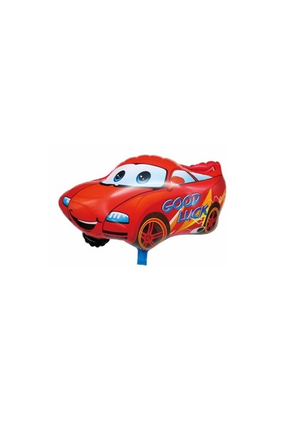 SDX Market Race car aluminum foil figure balloon, 65 cm x 50 cm