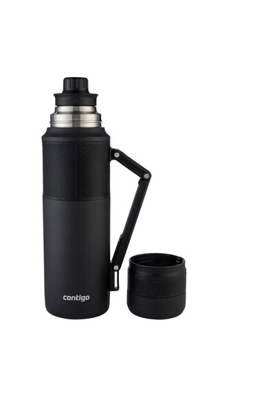 Contigo Thermal Bottle 1200 ml with Folding Handle, Stainless Steel Insulated Bottle.