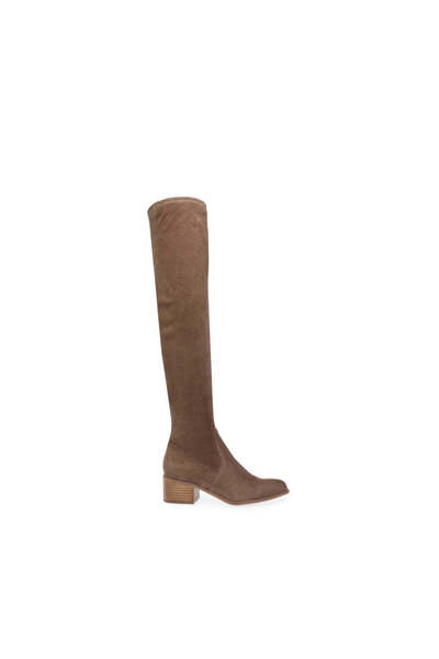 Steve Madden Womens Sadie Taupe Boots