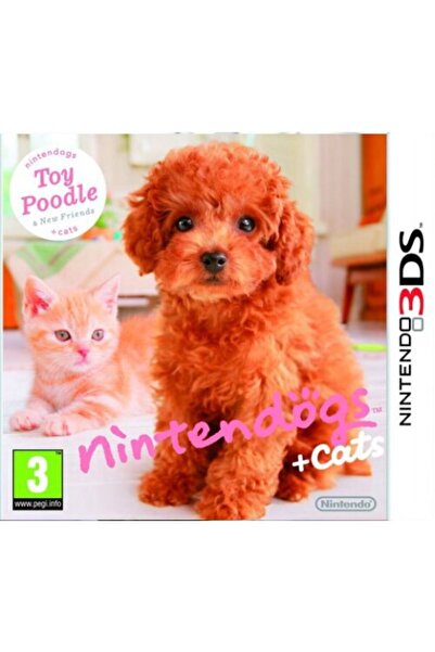 OEM Joc Nintendgs + Cats: Toy Poodle & New Friends 3DS