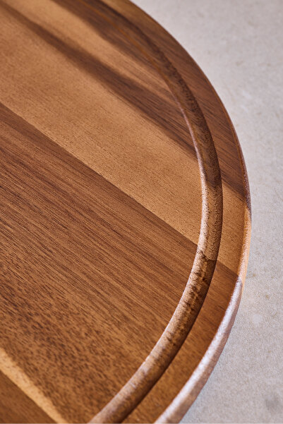 Perotti Acacia Pizza and Cake Presentation Plate 36 cm