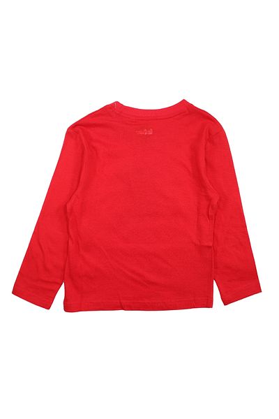 Lee Cooper Long sleeve t-shirt, 100% cotton, red, Lee Cooper