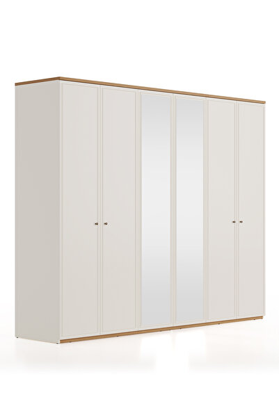 Enza Home Marsana 6 Kapaklı Gardırop