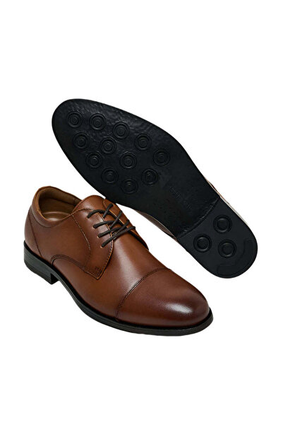 Steve Madden Mens P-Issacc Tan Leather Formal Shoes